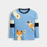 3-Pack Cotton Unisex Co-ord Pajama Sets – Dinosaur, Camera & Car Racing Prints .