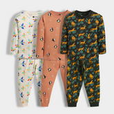 Kids Cotton wear Set – ( Bird , penguin , leopard ) Pack of 3