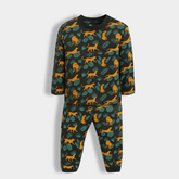 Kids Suit – Leopard Jungle Print Pajama Set