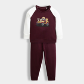 Animal Jeep Print Kids Co-ord Set – Sweatshirt & Pant .