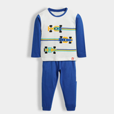 Unisex Pajama Set – Car & Racing Track Theme