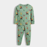 Children’s Sleepwear – Jungle Jeep Printed Pajama Set .