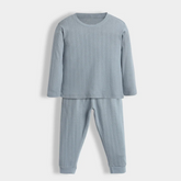 Unisex Nightwear – Textured Full Sleeve Top & Bottom