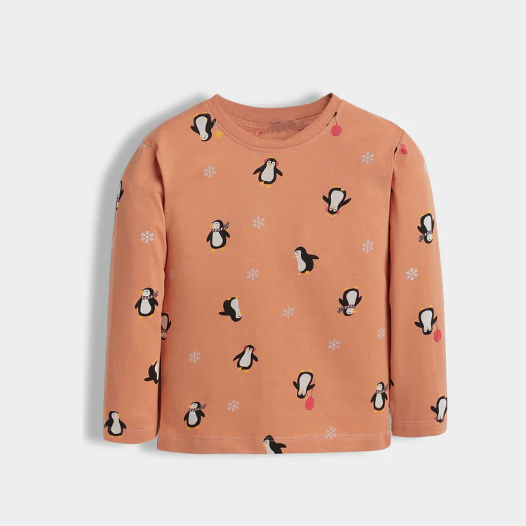 Cool Penguins All-Over Print Tee .