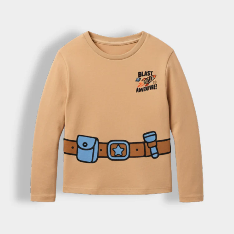 Explorer Style Kids Cotton Full Sleeve Top .